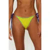 Beach Riot Soleil Bikini Bottoms In Technicolor Rays