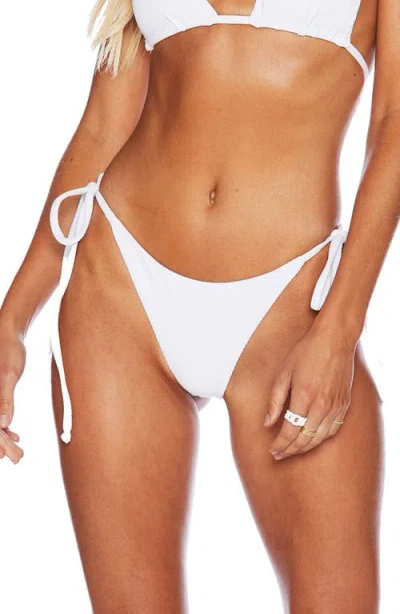 Beach Riot Soleil Bikini Bottoms In White