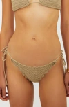 BEACH RIOT BEACH RIOT SOLEIL SIDE TIE BIKINI BOTTOMS