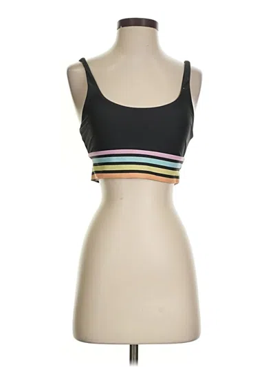 Pre-owned Beach Riot Sports Bra In Black