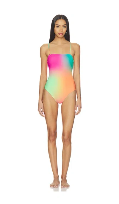 Beach Riot Stassia One Piece Swimsuit In Multi