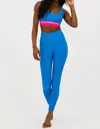 Beach Riot Summer Legging In Bluebell In Silver