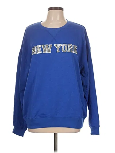 Beach Riot Sweatshirt In Blue