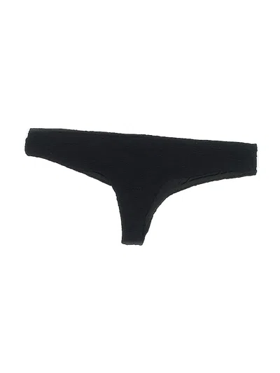 Pre-owned Beach Riot Swimsuit Bottoms In Black