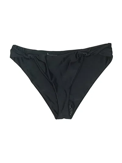 Pre-owned Beach Riot Swimsuit Bottoms In Black
