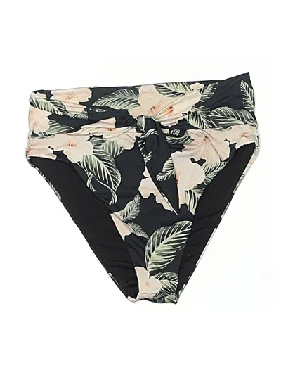 Pre-owned Beach Riot Swimsuit Bottoms In Black