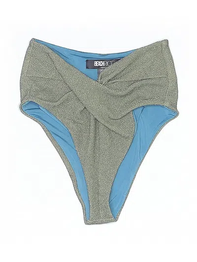 Pre-owned Beach Riot Swimsuit Bottoms In Blue