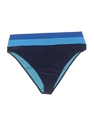 Pre-owned Beach Riot Swimsuit Bottoms In Blue