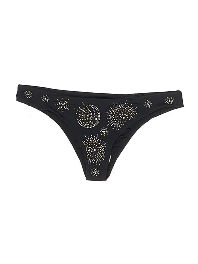 Pre-owned Beach Riot Swimsuit Bottoms In Gold