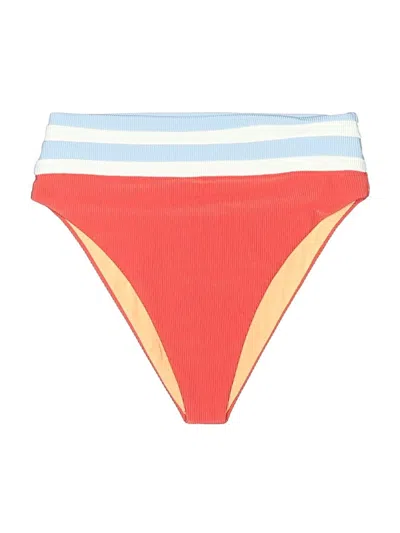 Pre-owned Beach Riot Swimsuit Bottoms In Orange