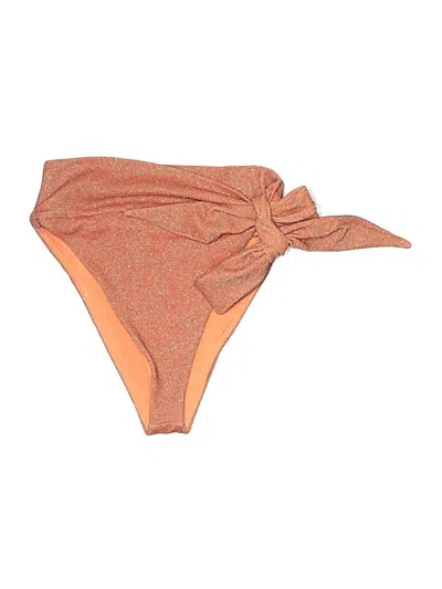 Pre-owned Beach Riot Swimsuit Bottoms In Orange