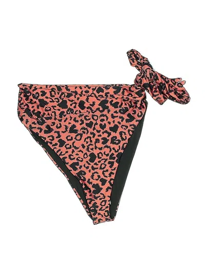 Pre-owned Beach Riot Swimsuit Bottoms In Pink