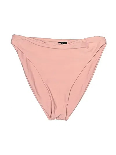 Pre-owned Beach Riot Swimsuit Bottoms In Pink