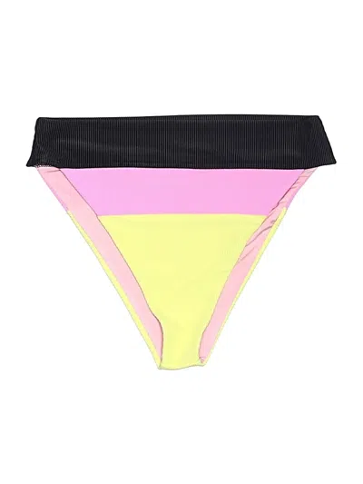 Pre-owned Beach Riot Swimsuit Bottoms In Pink