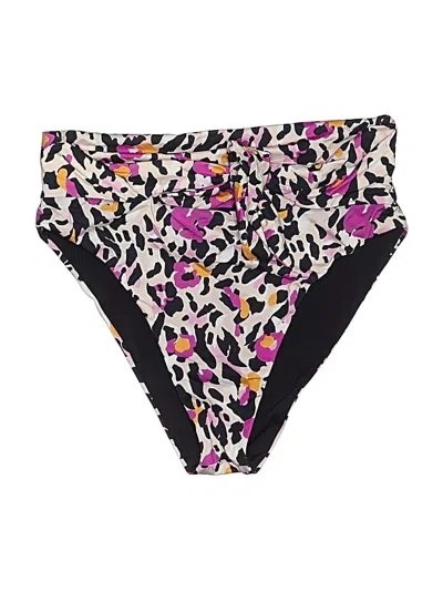 Pre-owned Beach Riot Swimsuit Bottoms In Purple