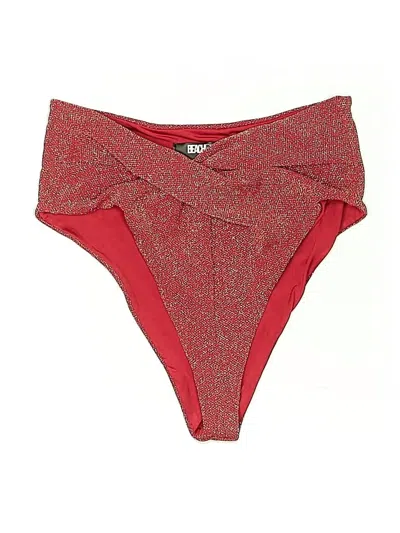 Pre-owned Beach Riot Swimsuit Bottoms In Red