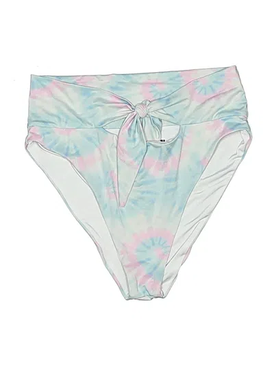Pre-owned Beach Riot Swimsuit Bottoms In White
