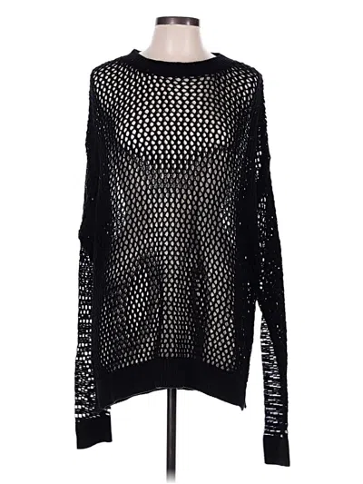 Pre-owned Beach Riot Swimsuit Cover Up In Black