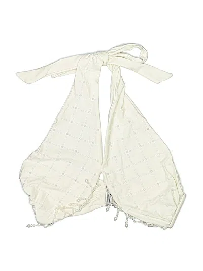 Pre-owned Beach Riot Swimsuit Cover Up In Ivory