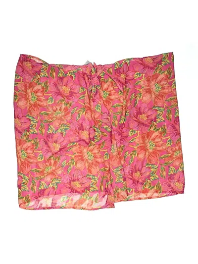 Pre-owned Beach Riot Swimsuit Cover Up In Pink
