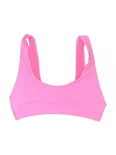Pre-owned Beach Riot Swimsuit Top Pink Swimwear