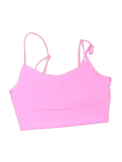 Pre-owned Beach Riot Swimsuit Top Pink Swimwear