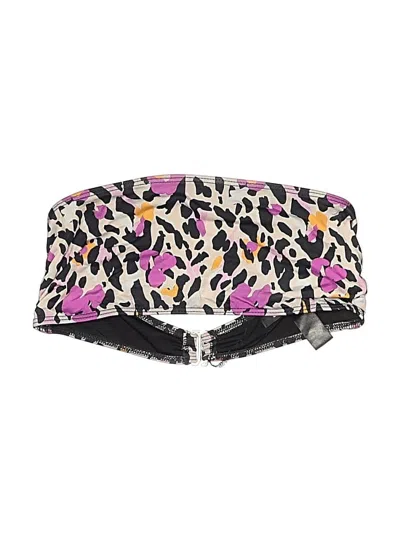 Pre-owned Beach Riot Swimsuit Top Purple Swimwear