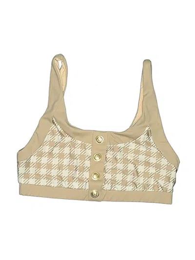 Beach Riot Swimsuit Top Tan Swimwear In Neutral