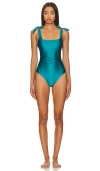 Beach Riot Sydney One Piece In Midnight Teal