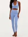 Beach Riot Mindy Sports Bra In Light Blue In Multi