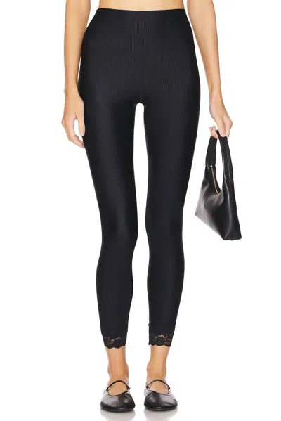 Beach Riot Taylor 7/8 Legging In Black Lace