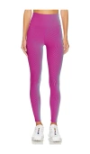Beach Riot Tayler Rib Two-tone Leggings In Sorbet Two Tone