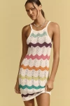 Beach Riot Tessie Knit Cover-up Mini Dress