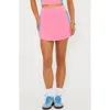 Beach Riot Thora Colorblock Mini Skirt In Pink