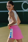 Beach Riot Thora Colorblock Mini Skirt In Pink