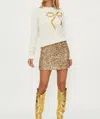 Beach Riot Trixie Skirt In Gold