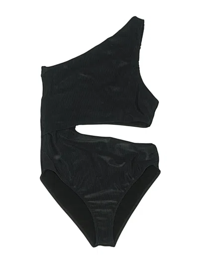 Pre-owned Beach Riot Two Piece Swimsuit In Black