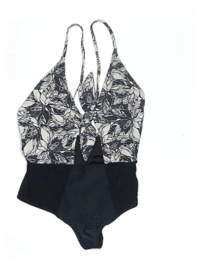 Pre-owned Beach Riot Two Piece Swimsuit In Black