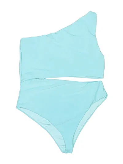 Pre-owned Beach Riot Two Piece Swimsuit In Blue