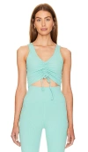 Beach Riot Tyra Bra In Jade Sky