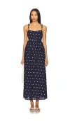 Beach Riot Valory Maxi Dress In Blue