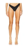 Beach Riot Vanessa Bikini Bottom In Black