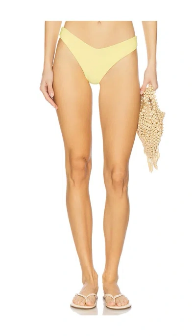 Beach Riot Vanessa Bikini Bottom In Butter Blossom