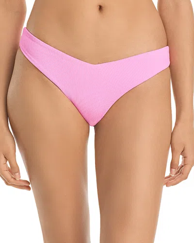 Beach Riot Vanessa Bikini Bottom In Pink