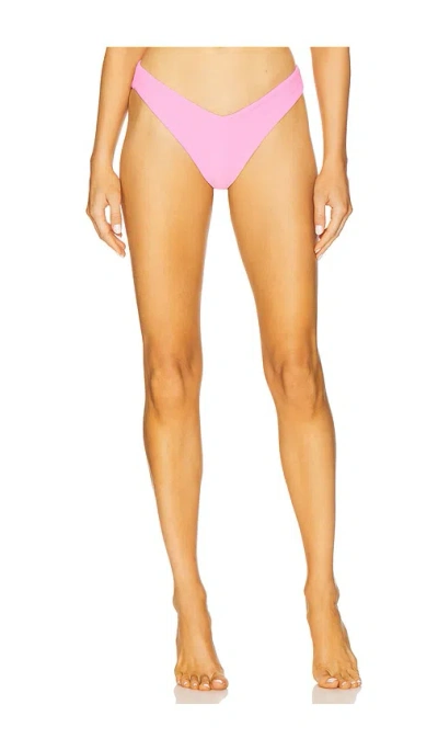 Beach Riot Vanessa Bikini Bottom In Pink
