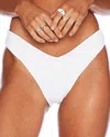 Beach Riot Vanessa Bikini Bottom In White
