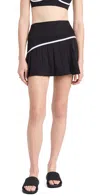 Beach Riot Love Skirt In Black & White