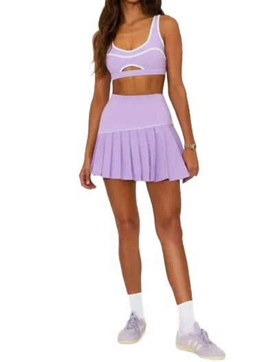 BEACH RIOT VENUS SKIRT IN FRENCH LAVENDER
