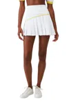 Beach Riot Pleated Skort In White