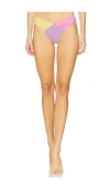 Beach Riot Victoria Bottom In Sublime Spring Colorblock
